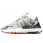 Кроссовки мужские Adidas Nite Jogger Grey Two Solar Orange