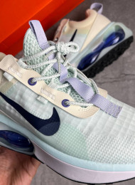 Кроссовки Nike Air Max 2021 Summit White Barely Green живое фото 3